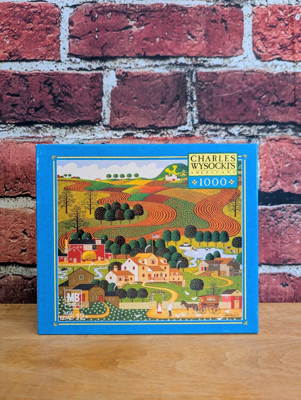 Charles Wysocki,  Old Homestead,  1000 Piece Puzzle,  New